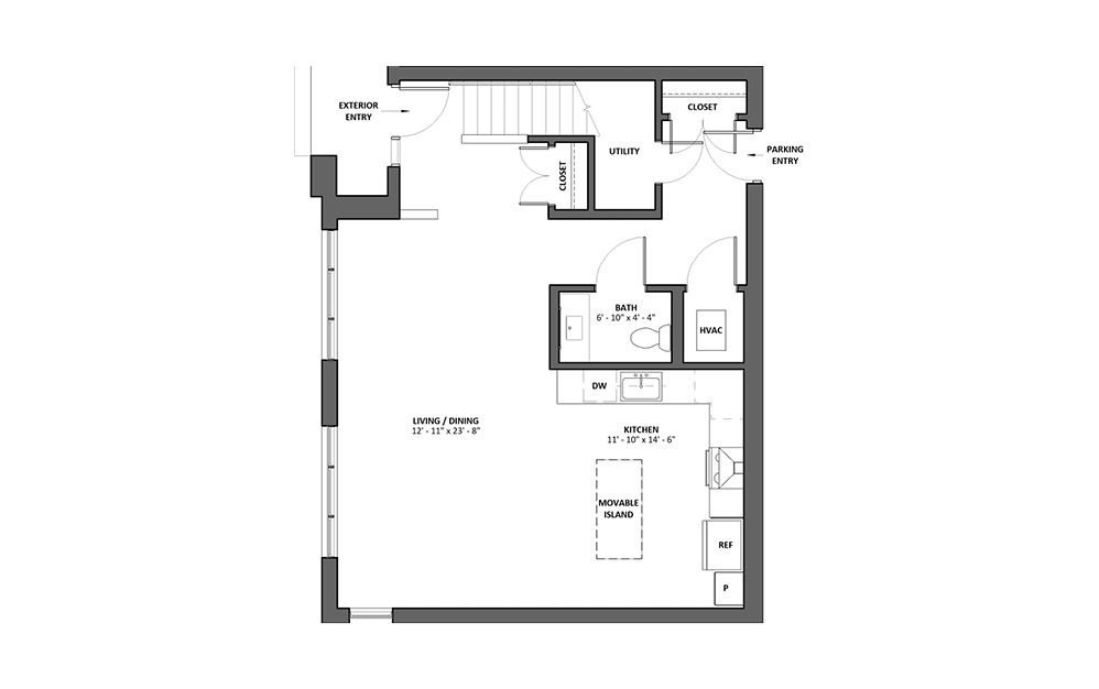 Terzina 3 Bed 3.5 Bath Floorplan